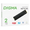 Накопитель SSD Digma PCIe 4.0 x4 2TB DGSM4002TM63T Meta M6 M.2 2280