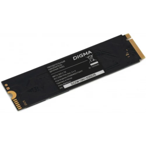 Накопитель SSD Digma PCIe 4.0 x4 2TB DGSM4002TS69T Meta S69 M.2 2280