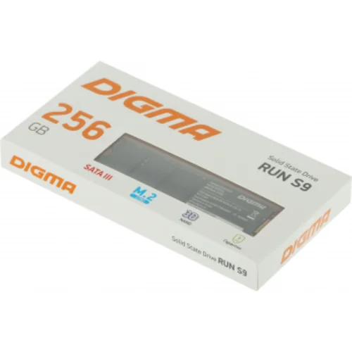Накопитель SSD Digma SATA-III 256GB DGSR1256GS93T Run S9 M.2 2280