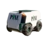 Ровер CARGO SHELL - роботизированная платформа с закрытым корпусом и мультиадресной доставкой грузов до 150 кг