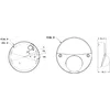 Мини-купольная пластиковая IP видеокамера DH-IPC-HDPW1420FP-AS-0280B 4Мп (уценка)