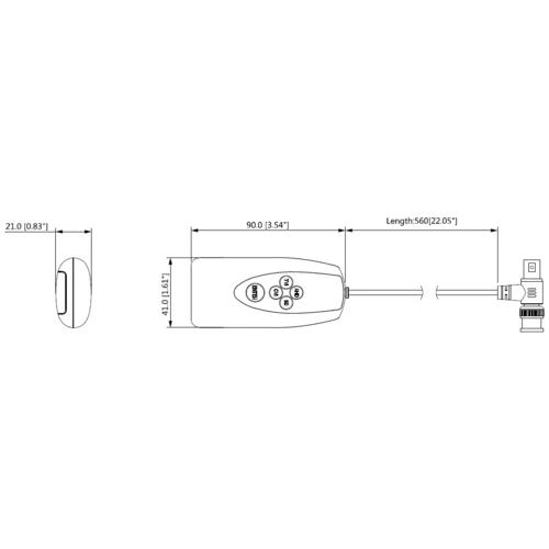 Контроллер-переключатель HDCVI/HDTVI/AHD/Analogue