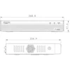 IP Видеорегистратор Dahua DHI-NVR2108-4KS2 8-ми канальный, до 8Мп, до 80Мбит/с, 1HDD до 6Тб, аудио вх./вых., HDMI, VGA, 2 порта USB2.0
