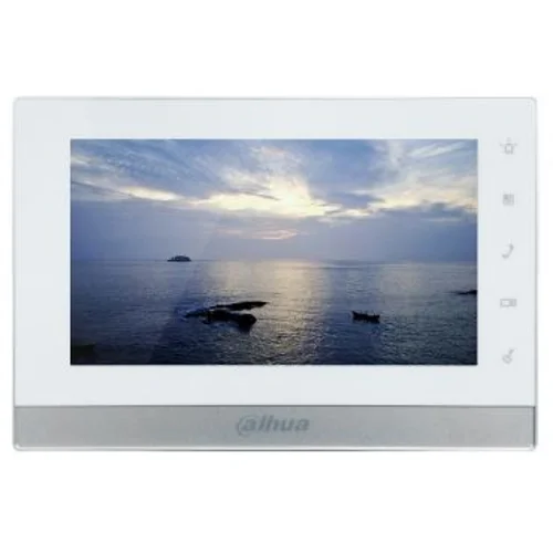 IP монитор для видеодомофона Dahua DHI-VTH1550CH 7 дюймов, 10/100mb, 6 тревожных входов, поддержка PoE, поддержка SD карт (уценка)