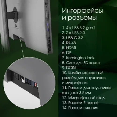 Моноблок Digma Pro Unity 23.8" Full HD i3 12100 (3.3) 16Gb SSD512Gb UHDG CR Windows 11 Pro GbitEth