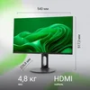 Монитор Digma 23.8" Progress 24P505F черный IPS LED 16:9 HDMI M/M матовая HAS Piv 250cd 178гр/178гр