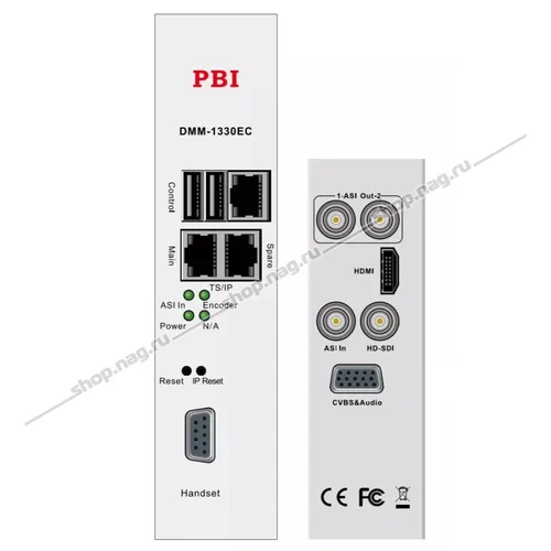 Модуль MPEG2/4 SD encoder 2 audio PBI DMM-1330EC-32