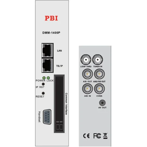 Модуль профессионального IRD приемника PBI DMM-1400P-32IP-T для цифровой ГС PBI DMM-1000