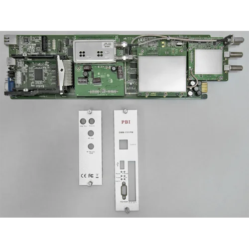 Модуль профессионального DVB-T2 приёмника и двойного аналогового модулятора PBI DMM-1701PM-04T2