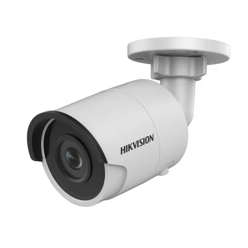 Уличная цилиндрическая IP-камера DS-2CD2043G0-I (2.8mm), 4Мп, 2.8мм, 12V/PoE, ИК-подсветка до 30м, microSD до 128Гб, WDR 120дБ