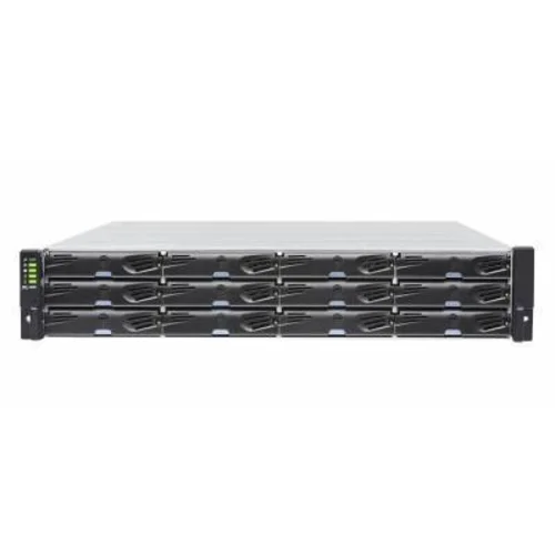 Система хранения данных Infortrend DS1012R2C-B (2xCtrl, до 12xHDD, 2xSAS12G внеш. порт, 2x2GB, 8x1G порта iSCSI)