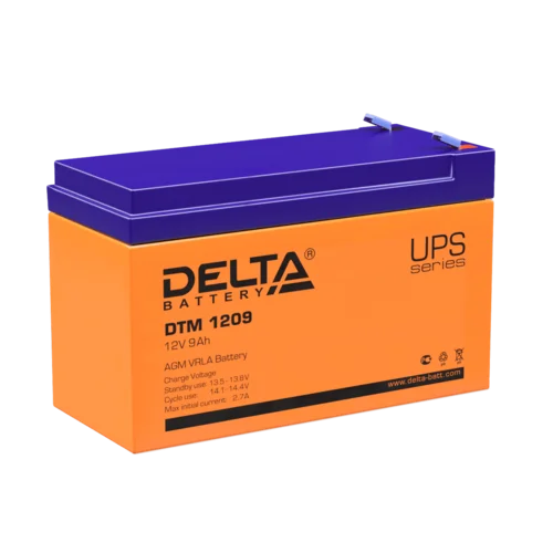 Аккумуляторная батарея Delta DTM 1209