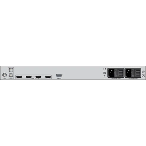Профессиональный 4х канальный HDMI кодер MPEG-4 с IP выходом PBI DXP-8000EC-42H