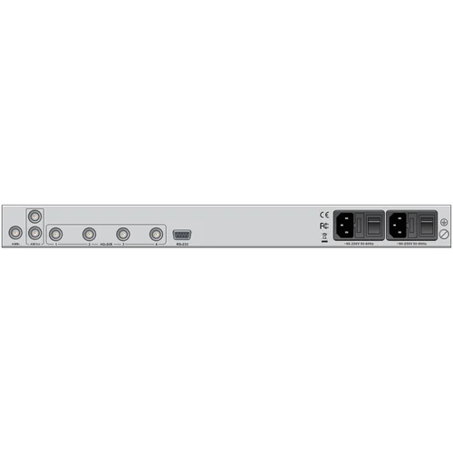 Профессиональный 4х канальный SDI кодер MPEG-4 PBI DXP-8000EC-42S