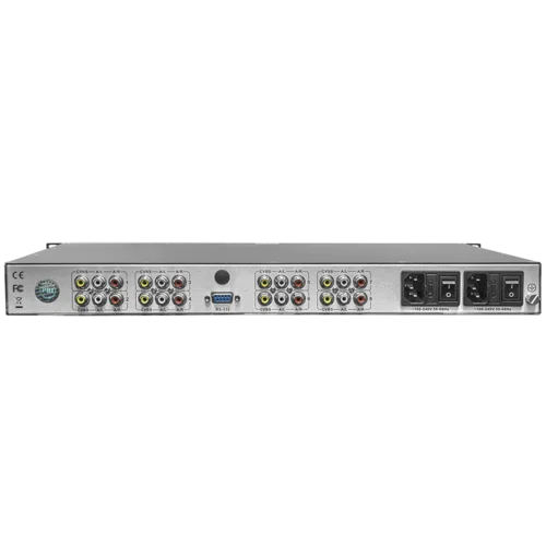 Профессиональный 8ми канальный MPEG-4 кодер PBI DXP-8000EC-82C