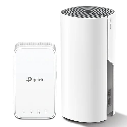 Комплект - Беспроводной маршрутизаитор AC1200 Домашняя Mesh Wi-Fi система Deco E3 (2 устройства)