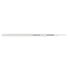 Кабель NETLAN коаксиальный, RG-6 (75 Ом), одножильный, CCS (омедненная сталь), внутренний, PVC нг(A), белый, 305м