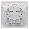 Розетка 1-м СП Минск 16А IP20 с заземл. защ. шторки бел. Basic EKF ERR16-028-100