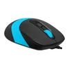 Клавиатура + мышь A4Tech Fstyler F1010 клав:чер/синий мышь:чер/синий USB Multimedia (F1010 BLUE)