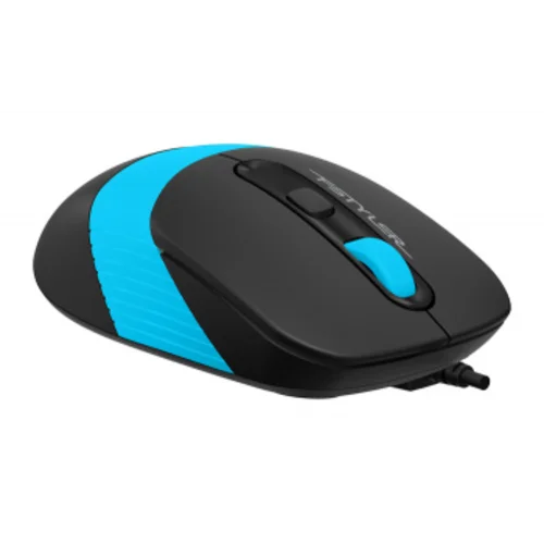 Клавиатура + мышь A4Tech Fstyler F1010 клав:чер/синий мышь:чер/синий USB Multimedia (F1010 BLUE)