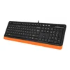 Клавиатура + мышь A4Tech Fstyler F1010 клав:чер/оранж мышь:чер/оранж USB Multimedia (F1010 ORANGE)