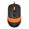 Клавиатура + мышь A4Tech Fstyler F1010 клав:чер/оранж мышь:чер/оранж USB Multimedia (F1010 ORANGE)