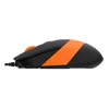 Клавиатура + мышь A4Tech Fstyler F1010 клав:чер/оранж мышь:чер/оранж USB Multimedia (F1010 ORANGE)