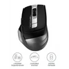 Мышь A4Tech Fstyler FB35 серый оптическая (2000dpi) беспроводная BT/Radio USB для ноутбука (6but)