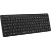 Клавиатура A4Tech Fstyler FBK27C AS черный USB беспроводная BT/Radio slim Multimedia (FBK27C AS)