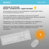 Клавиатура A4Tech Fstyler FBK30 белый USB беспроводная BT/Radio slim Multimedia (FBK30 WHITE)