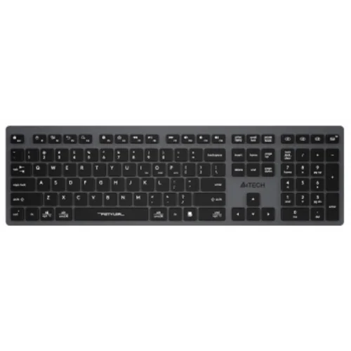 Клавиатура A4Tech Fstyler FBX50C серый USB беспроводная BT/Radio slim Multimedia (FBX50C GREY)