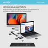 Клавиатура A4Tech Fstyler FBX50C серый USB беспроводная BT/Radio slim Multimedia (FBX50C GREY)