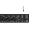 Клавиатура A4Tech Fstyler FBX55C черный USB беспроводная BT/Radio slim Multimedia (FBX55C)