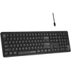 Клавиатура A4Tech Fstyler FBX55C черный USB беспроводная BT/Radio slim Multimedia (FBX55C)