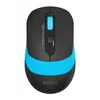 Мышь A4Tech Fstyler FG10 черный/синий оптическая (2000dpi) беспроводная USB (4but)