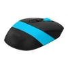 Мышь A4Tech Fstyler FG10 черный/синий оптическая (2000dpi) беспроводная USB (4but)