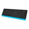 Клавиатура + мышь A4Tech Fstyler FG1010 клав:черный/синий мышь:черный/синий USB беспроводная Multimedia (FG1010 BLUE)