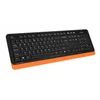 Клавиатура + мышь A4Tech Fstyler FG1010 клав:черный/оранжевый мышь:черный/оранжевый USB беспроводная Multimedia (FG1010 ORANGE)