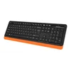 Клавиатура + мышь A4Tech Fstyler FG1010 клав:черный/оранжевый мышь:черный/оранжевый USB беспроводная Multimedia (FG1010 ORANGE)