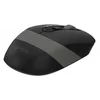 Мышь A4Tech Fstyler FG10S черный/серый оптическая (2000dpi) silent беспроводная USB для ноутбука (4but)