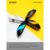 Мышь A4Tech Fstyler FG10S белый/серый оптическая (2000dpi) silent беспроводная USB для ноутбука (4but)