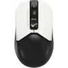 Мышь A4Tech Fstyler FG12 Panda белый/черный оптическая (1200dpi) беспроводная USB (3but)