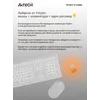 Мышь A4Tech Fstyler FG12S белый оптическая (1200dpi) silent беспроводная USB (3but)