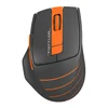 Мышь A4Tech Fstyler FG30 серый/оранжевый оптическая (2000dpi) беспроводная USB (6but)