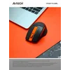 Мышь A4Tech Fstyler FG30 серый/оранжевый оптическая (2000dpi) беспроводная USB (6but)