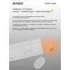 Мышь A4Tech Fstyler FG30 белый/серый оптическая (2000dpi) беспроводная USB (6but)