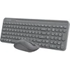 Клавиатура + мышь A4Tech Fstyler FG3300 Air2 клав:серый мышь:серый USB беспроводная slim Multimedia