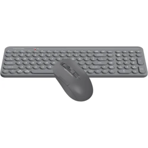 Клавиатура + мышь A4Tech Fstyler FG3300 Air2 клав:серый мышь:серый USB беспроводная slim Multimedia