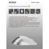 Мышь A4Tech Fstyler FG35 серебристый/белый оптическая (2000dpi) беспроводная USB (6but)