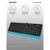 Клавиатура A4Tech Fstyler FK10 черный/синий USB